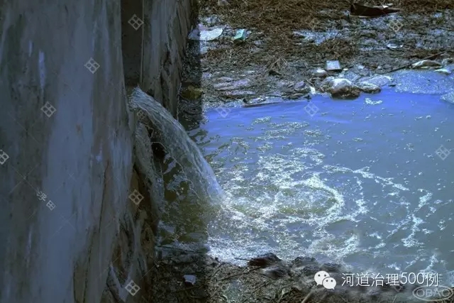 治理前污水横流