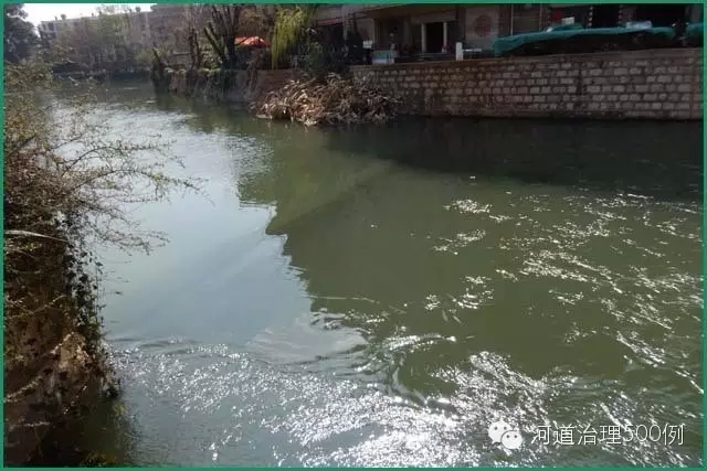 牛栏江调水冲刷进入滇池的昆明城内河道