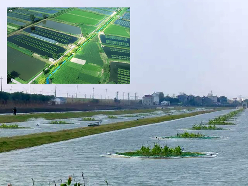 传统“三池两坝”占地面积大